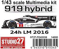 【 STUDIO27 Original kit 】1/43 919 Hybrid LM2016 【 Multimedia Kit 】Japan 4407 画像1