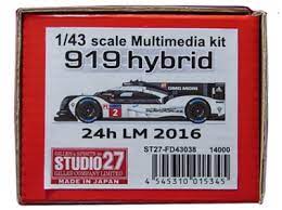 【 STUDIO27 Original kit 】1/43 919 Hybrid LM2016 【 Multimedia Kit 】Japan 4407 画像2