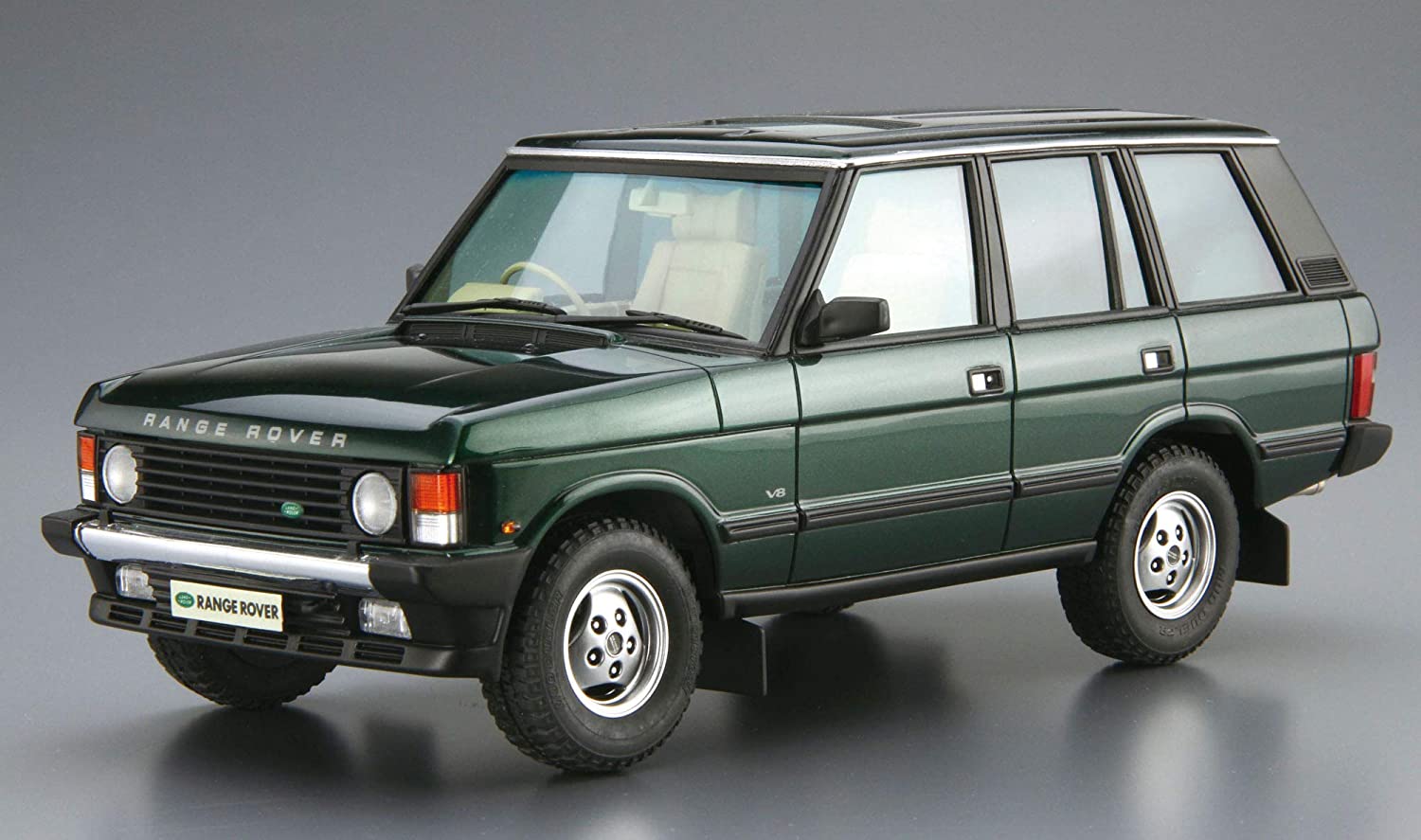 Aoshima 1/24 Model kit Land Rover LH36D Range Rover Classic from Japan ...