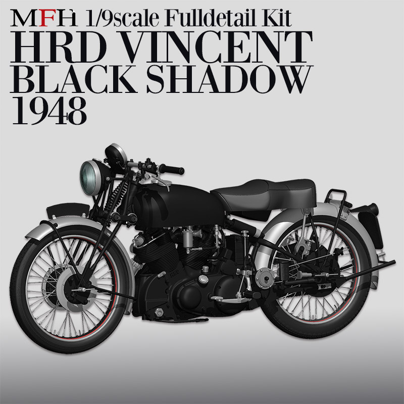 Big size Fulldetail Kit MFH 1/9 HRD Vincent Black Shadow 1948 from Japan 11626 画像1