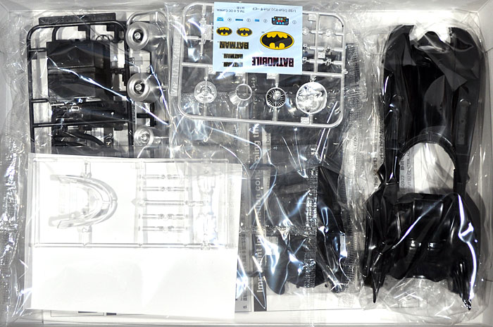 Rare kit Aoshima 1/32 Model Kit Movie Mecha Series Batman Batmobile from JP 8810 画像5