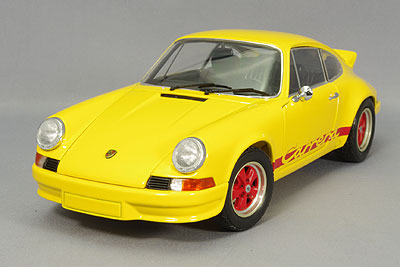 EBBRO 1/43 Porsche 911 Carrera RS yellow finished product from Japan 10845 画像1