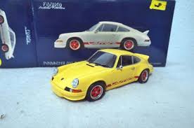 EBBRO 1/43 Porsche 911 Carrera RS yellow finished product from Japan 10845 画像3
