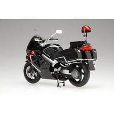 Fujimi 1/12 Model Kit Honda VFR800P Black Police Bike Black Leopard Corps a022 画像3
