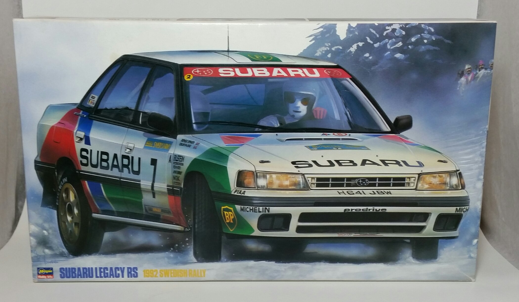 Hasegawa 1/24 model kit Subaru Legacy 92 Swedish Rally from Japan 11093 画像1