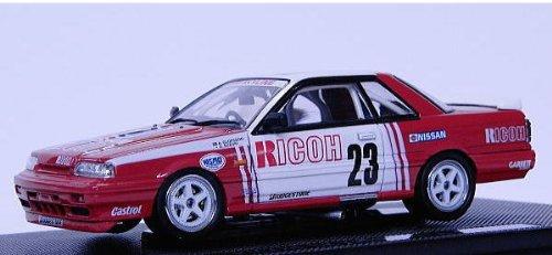 EBRRO 1/43 Ricoh Skyline GTS-R Gr.A 1988 White / Red from Japan 2988 画像1