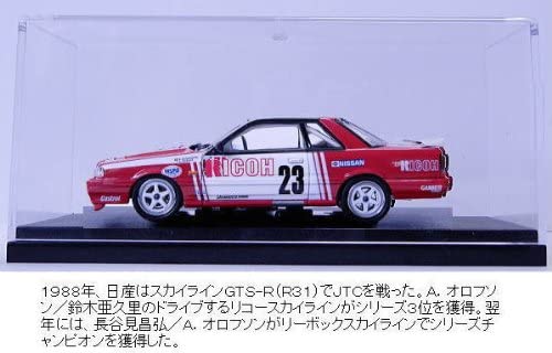 EBRRO 1/43 Ricoh Skyline GTS-R Gr.A 1988 White / Red from Japan 2988 画像6